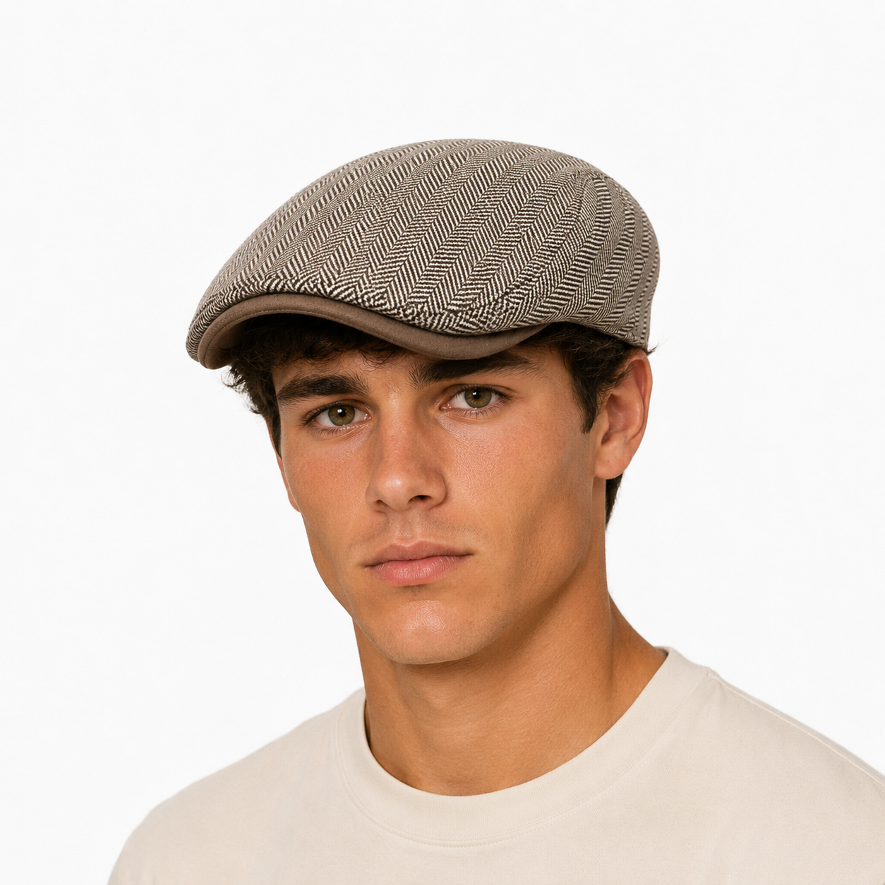 Wool Herringbone Ivy Cap | ROME