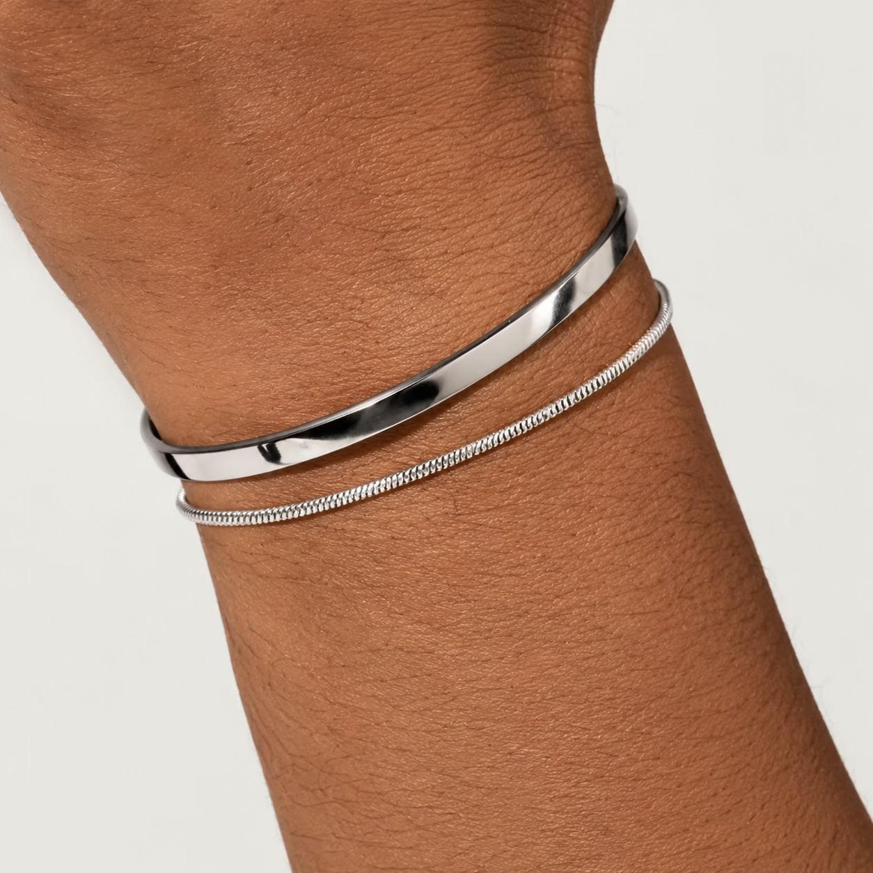 Dainty Cuff Cuban Link Bracelets