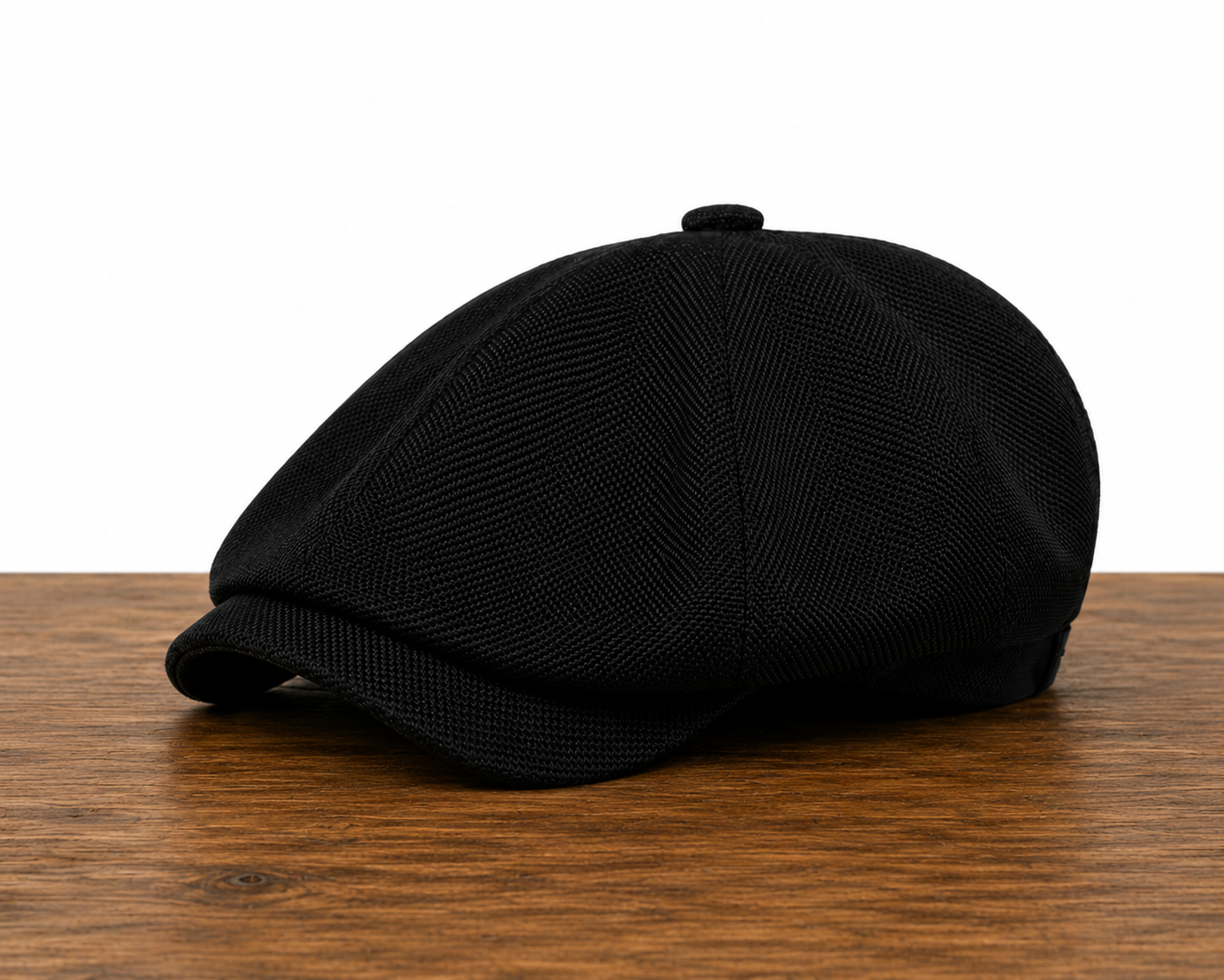Textured Cotton Newsboy Cap | PHOENIX
