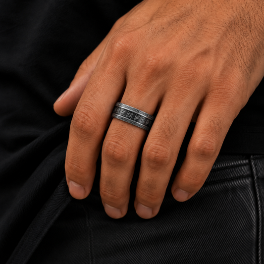Nordic Celtic Knot Rings