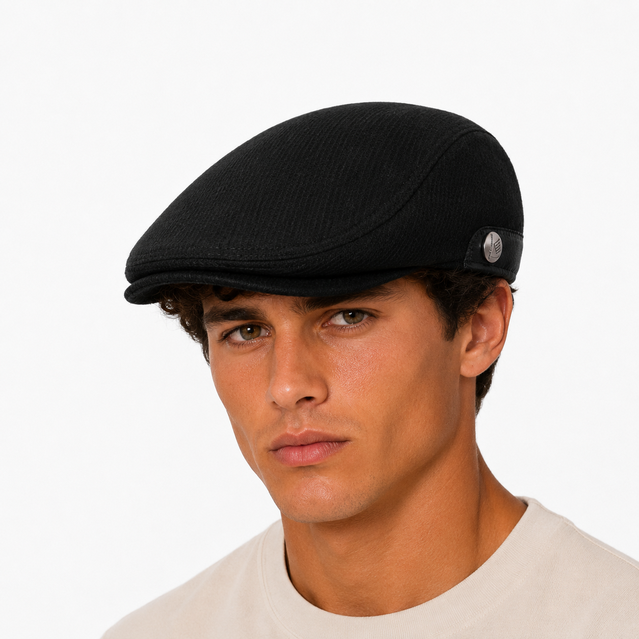 Wool Blend Flat Cap | HUDSON