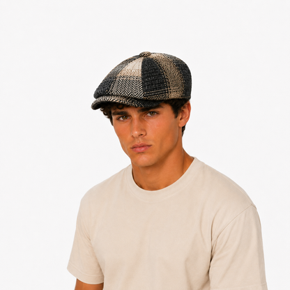 Wool Blend Newsboy Cap | CINCINNATI