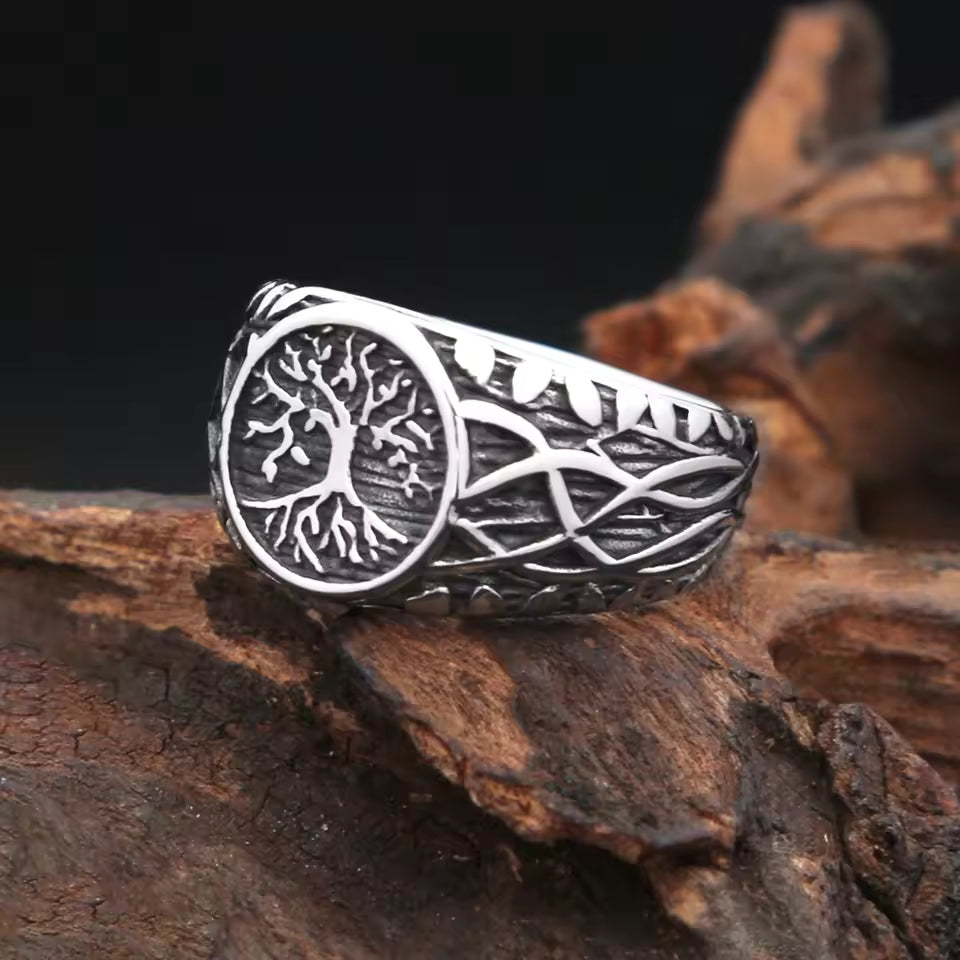 Viking Tree Of Life Rings