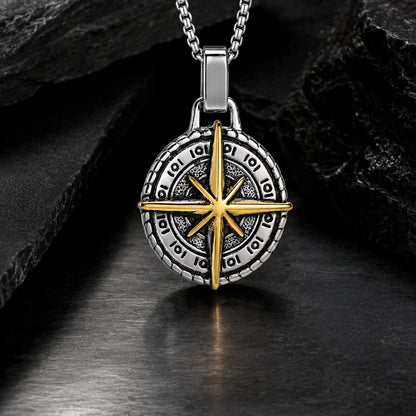 Vintage Compass Pendant