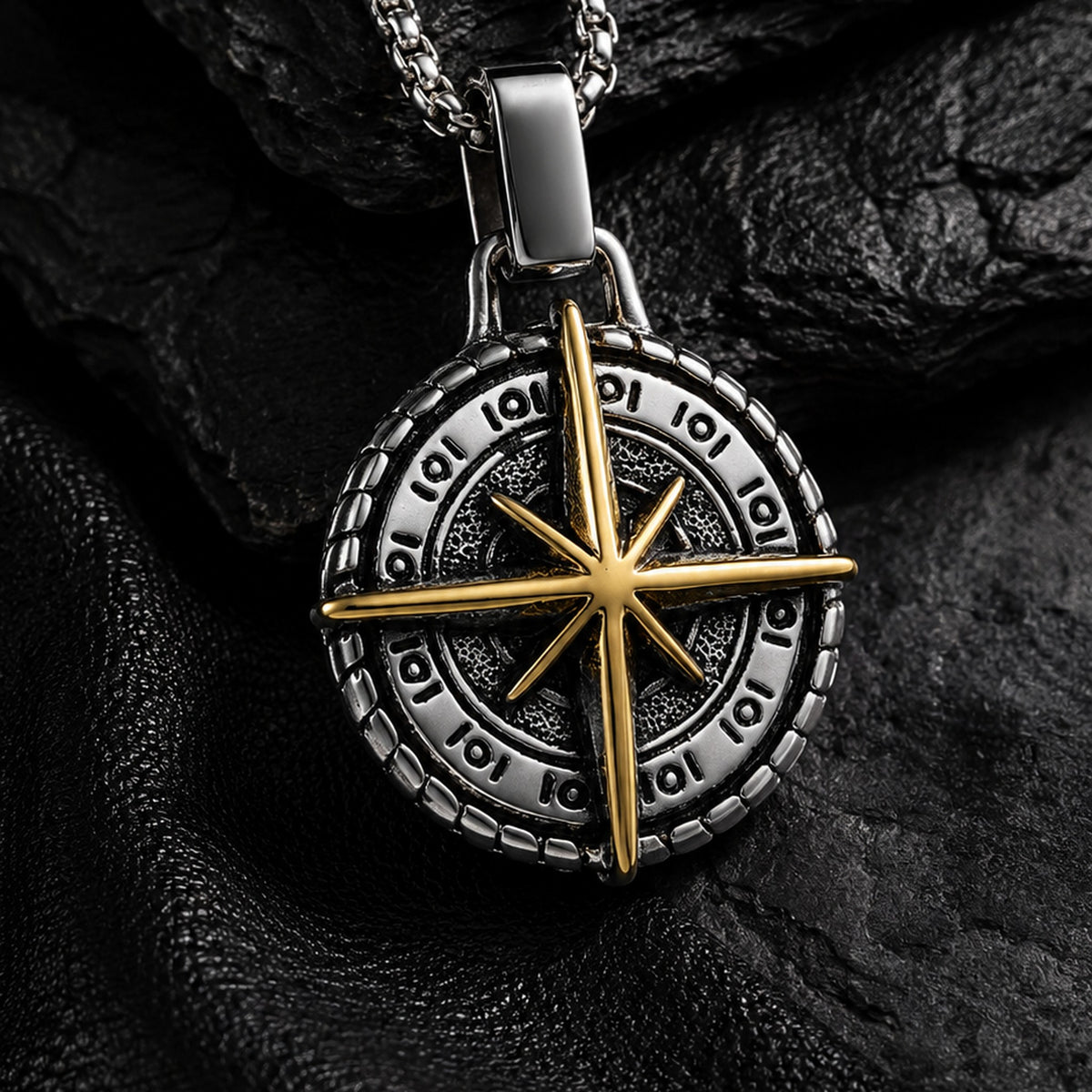 Vintage Compass Pendant